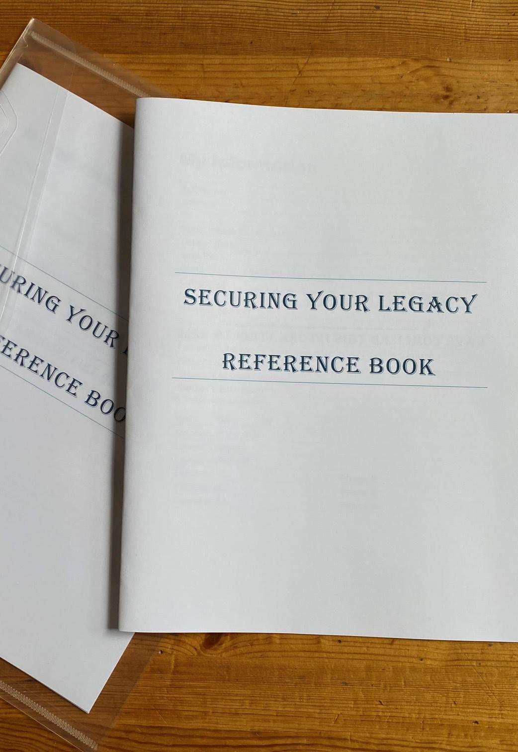 Cover of Securing Your Legacy by Joanne Schreuders